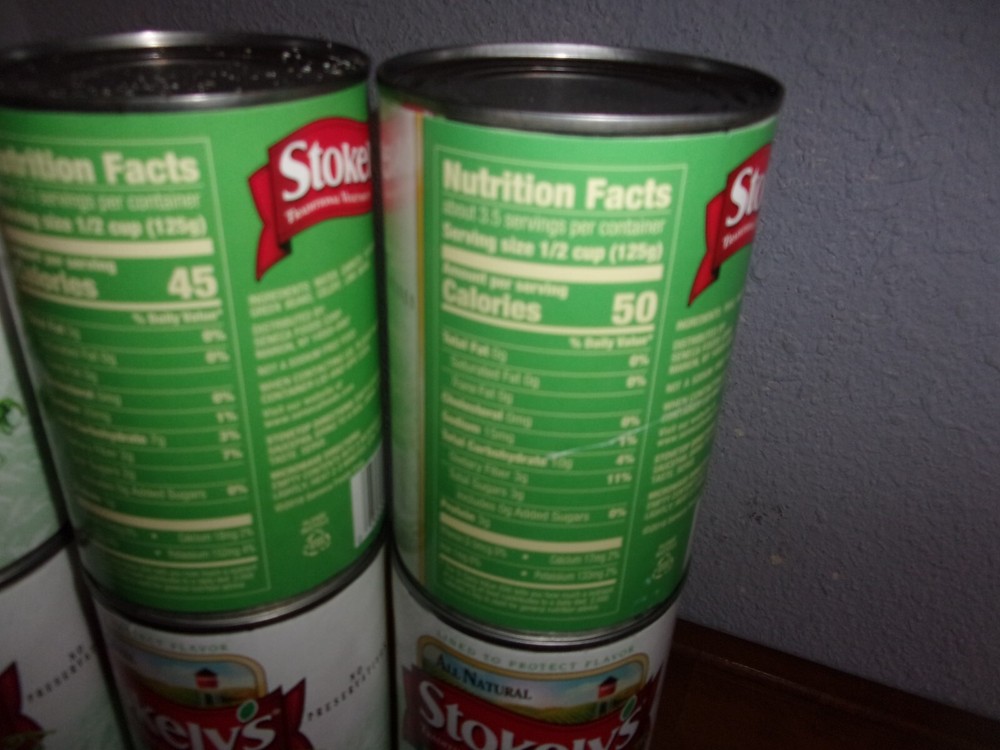 Stokely's & Hudson Assorted Canned Vegetables 12 Pack 15 oz Cans