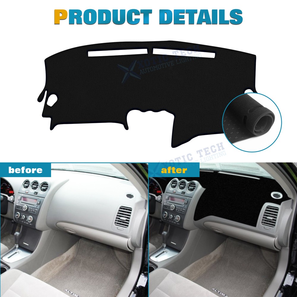 Center DashBoard Pad Pre-cut Sunshield Protector For Nissan Altima Rogue Sentra