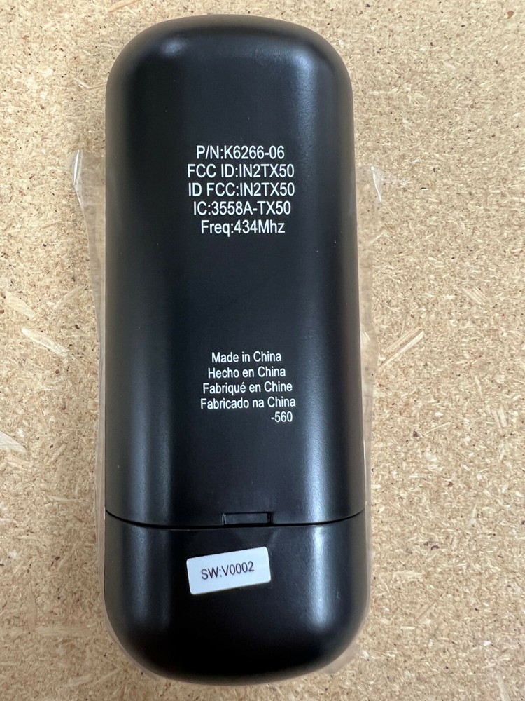Hunter Geniune Replacement Handheld Ceiling Fan Remote Control for K6266-01