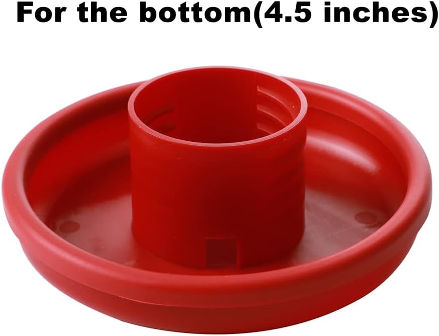 REZIPO 4 Pack Hummingbird Feeder Original Replacement Part Seal Rings