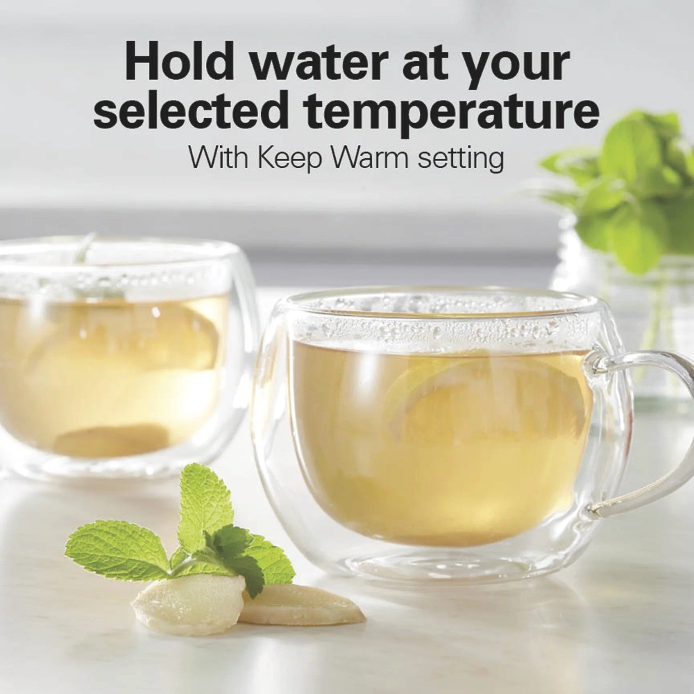 Control Electric Glass Kettle, Tea & Water Kettle