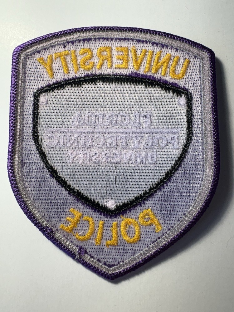 Florida Polytechnic University Police Patch ~ Obsolete / RARE