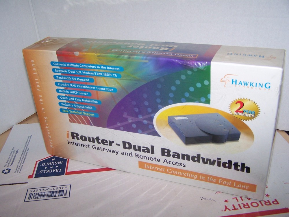 Hawking Technology iRouter-Dual Bandwidth Internet Gateway and Remote Access