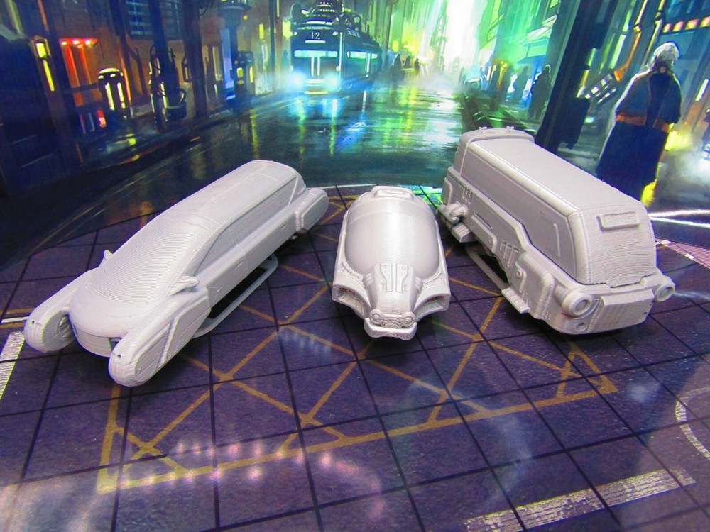 3pc City Hover Transportation Set