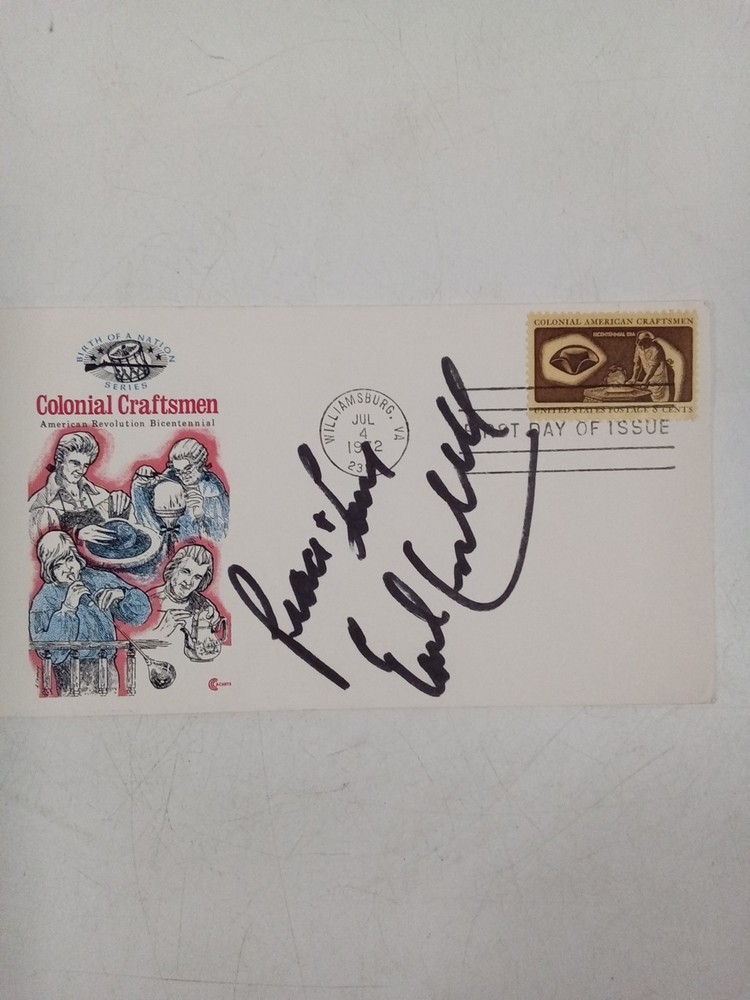 Earl Campbell Signed First Day Of Issue JSA -#
