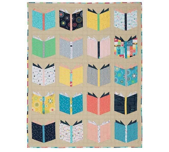 Angela Pingel Designs: Book Nerd Quilt Pattern