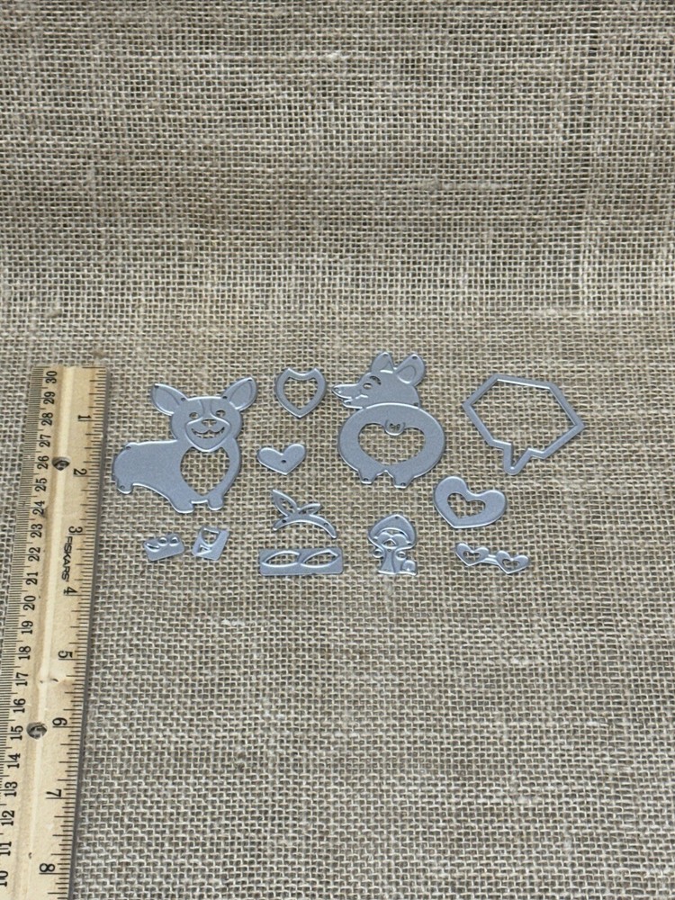 Sizzix Thinlits Die Set #662756 - Corgis