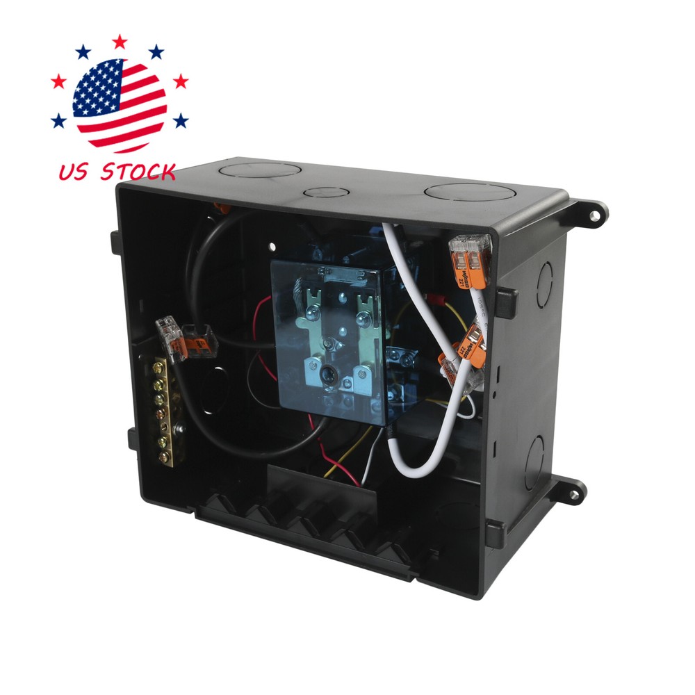 30 Amp Automatic Transfer Switch for Inverter/Shore Power/Generators, 120VAC