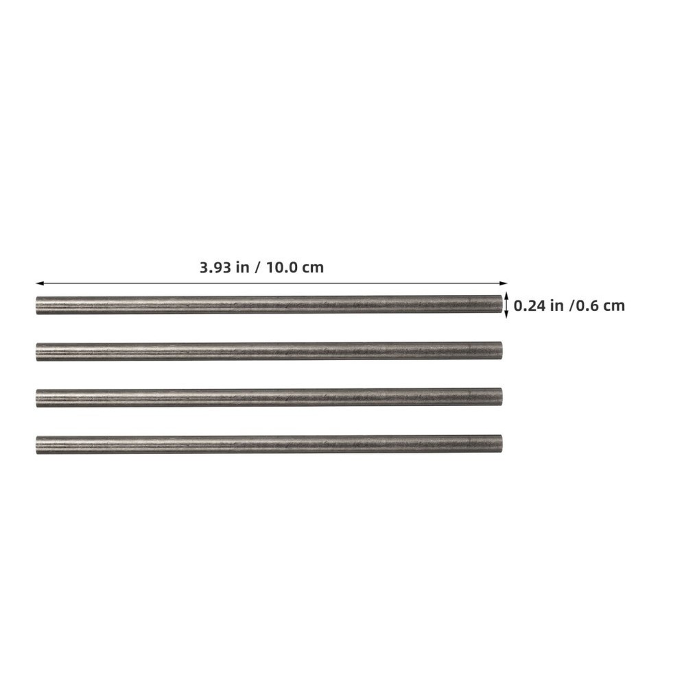 4 Pcs Handle Rivet Solid Round Brass Rods Pins for Knife Handles