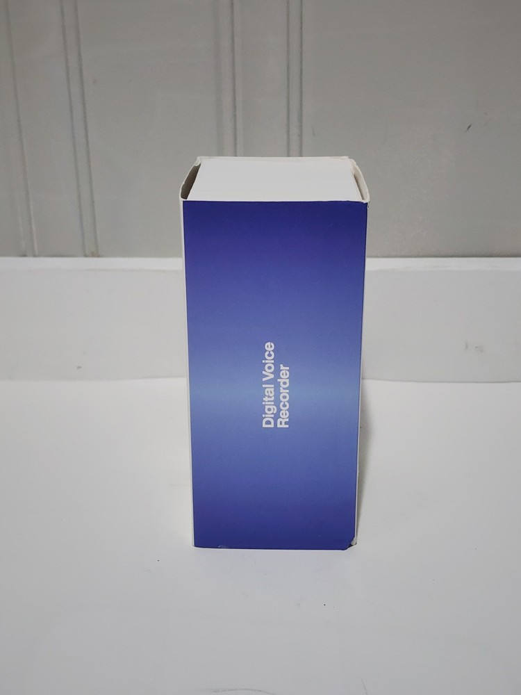 Professional Digital Voice Recorder White New Open Box