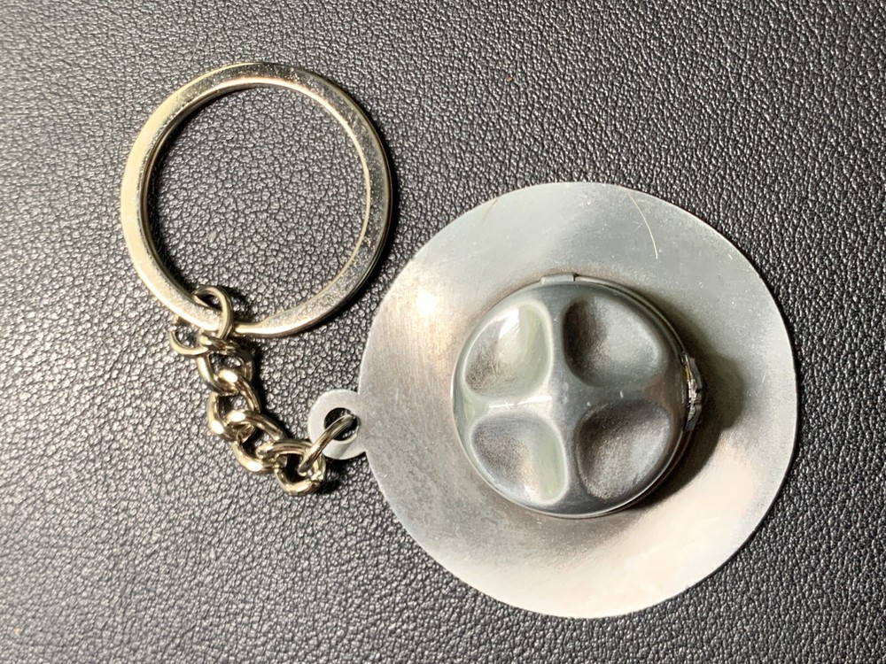 USMC Marine Corps campaign hat keychain
