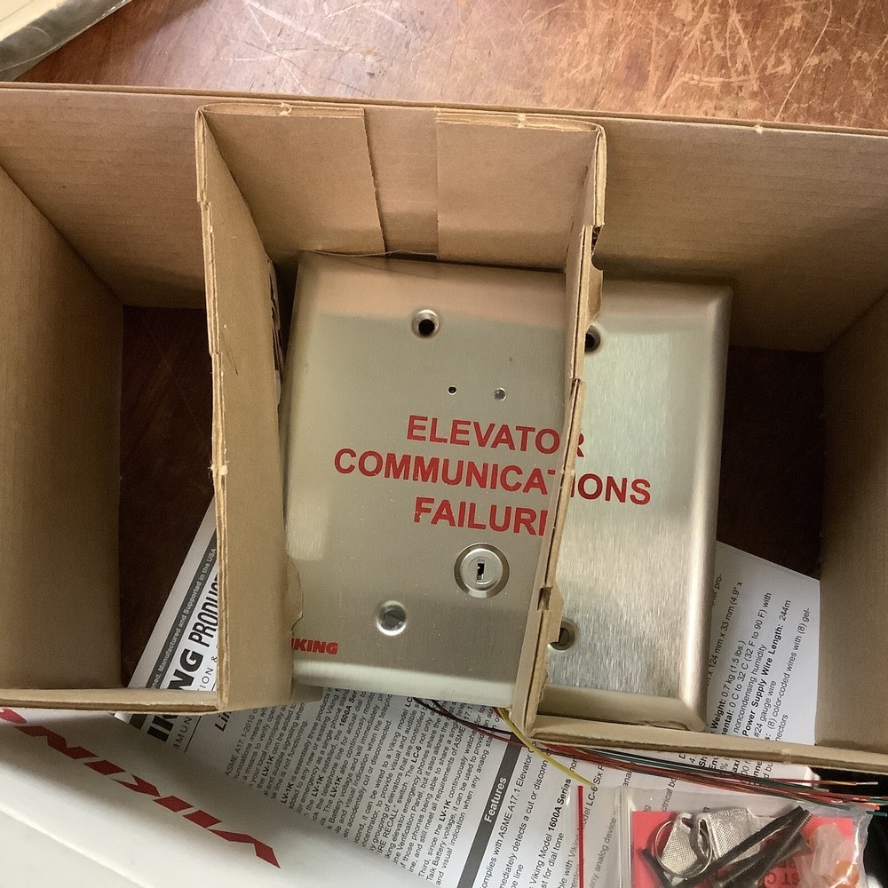 Viking Electronics Line Verification Panel With Key Switch LV-1K