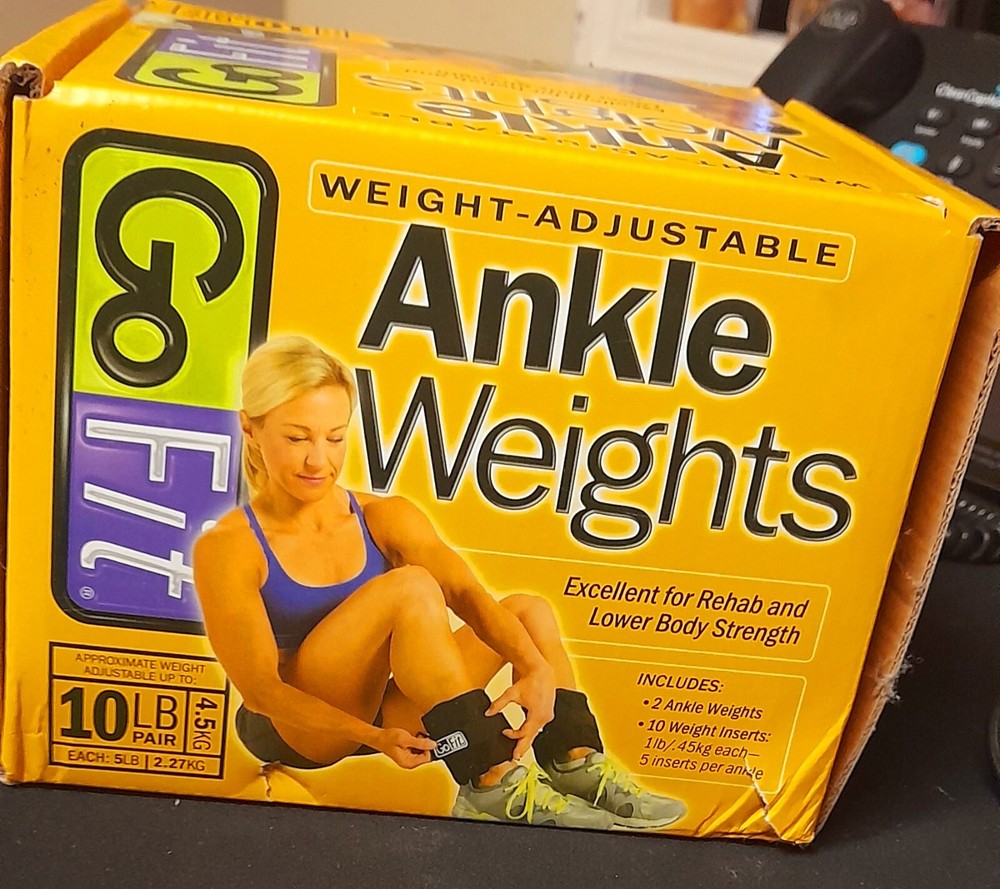 GO FIT ANKLE WEIGHTS / 10 LB. PAIR