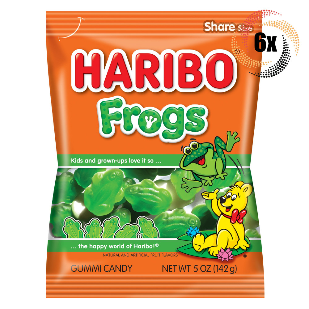 Haribo Frogs Peg Bag