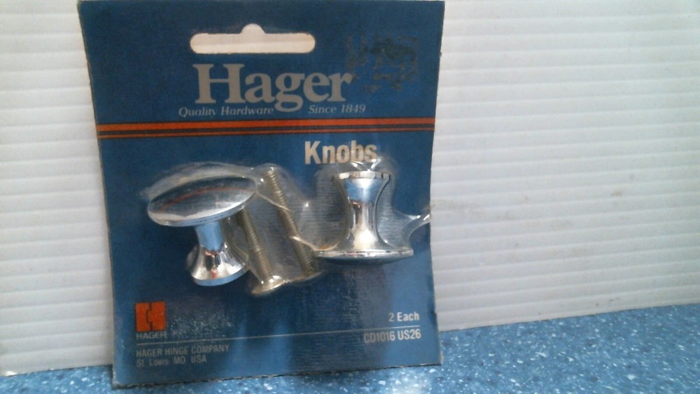 Hager  Knobs  2 pack  (00016) FS