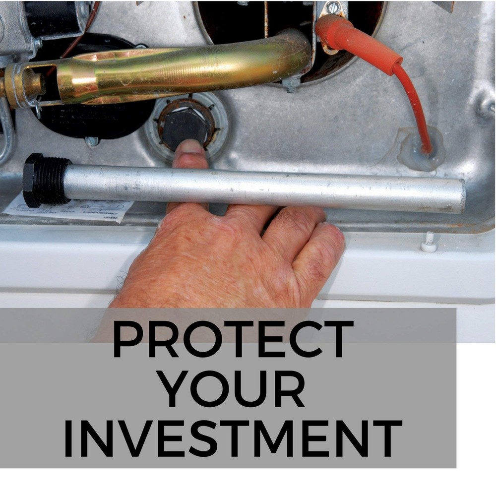 ARL Outdoors RV Anode Rod Magnesium Water Heater Tank Protection for Steel