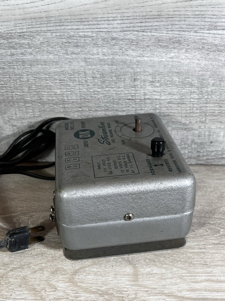 Herkimer Tool Model Works 112 HO Train Power Pack Vintage