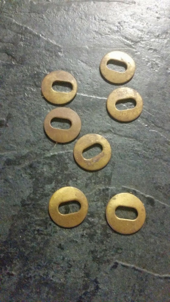 Round Muzzleloader barrel pin inlays