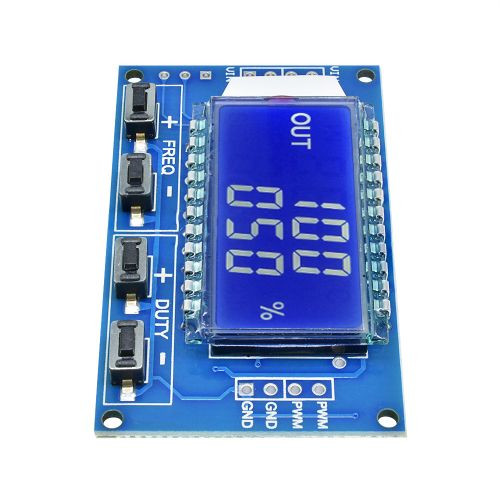 Adjustable PWM Pulse Frequency Duty Cycle Square Wave Signal Generator Module N