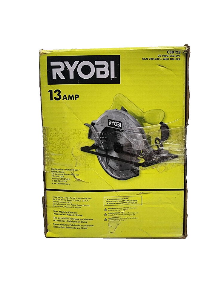 RYOBI CSB125 13-Amp 7-1/4 in. Circular Saw