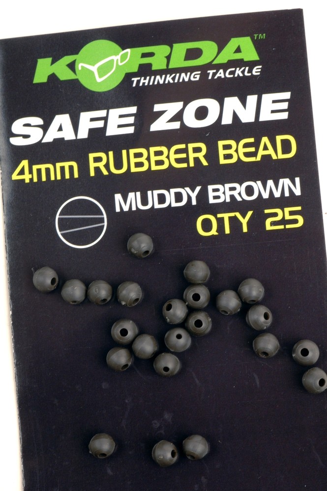 Rubber Bead 4mm Korda