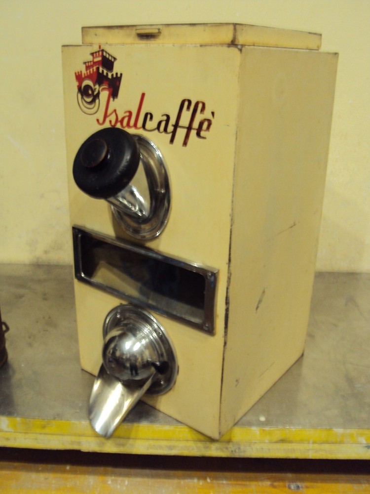 vintage coffee sign container machine modernization peacocks teaches coffee