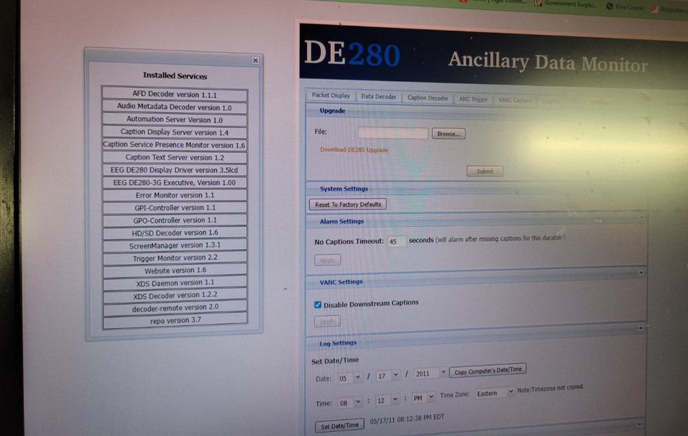 EEG DE280-3G HD Caption Decoder