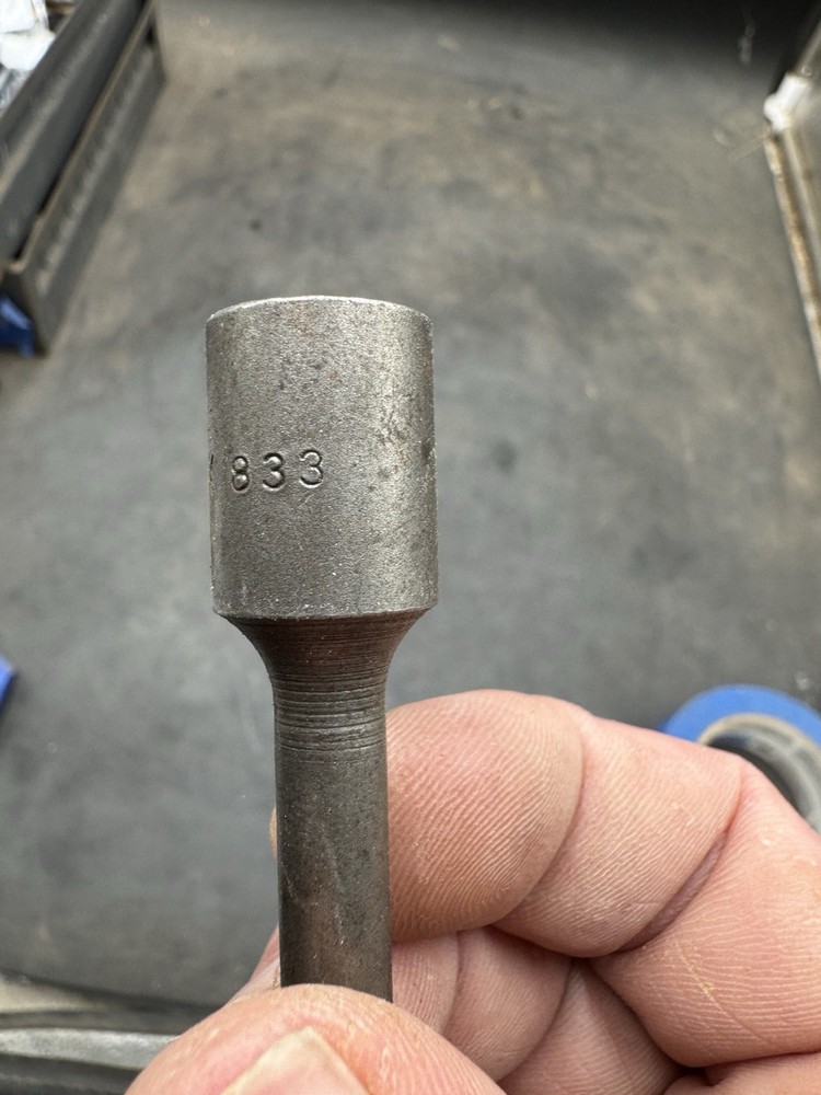 APEX TOOLS 833, 3/8" SOCKET DRIVEN, #3 PHILLIPS SCREWDRIVER BIT.