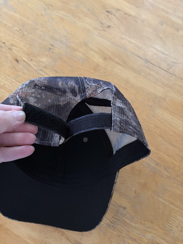 Mossy Oak Bottomland Camo Men's Curved Brim Adjustable Hat Cap
