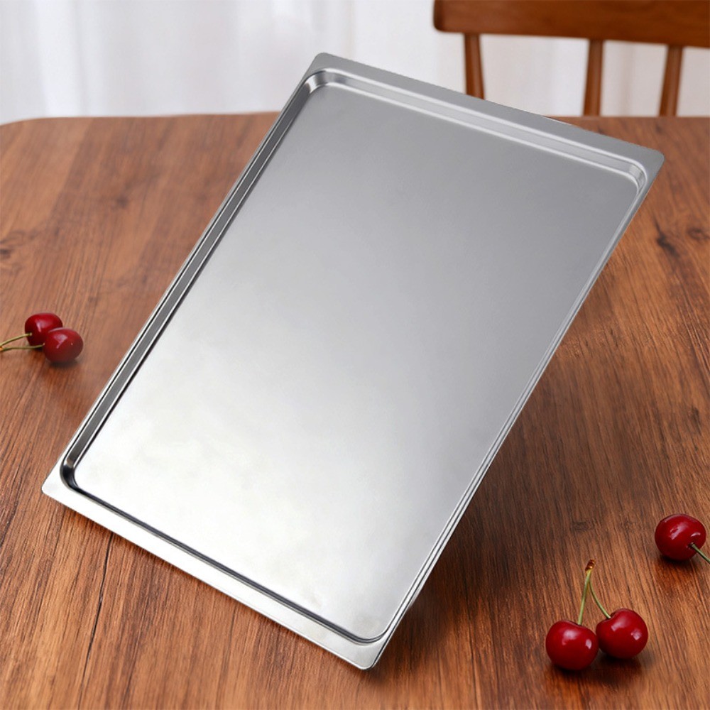 Non-stick Oven Tray Rectangular Baking Aluminium Alloy Pan Baking Sheet Cake