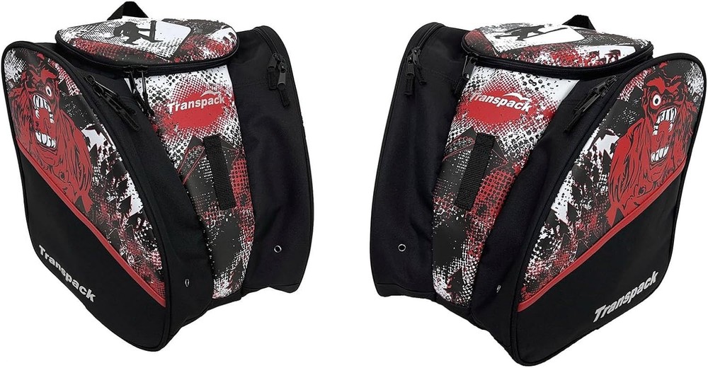 Transpack Edge Jr + Print Boot Bag - 2026 - Red Yeti