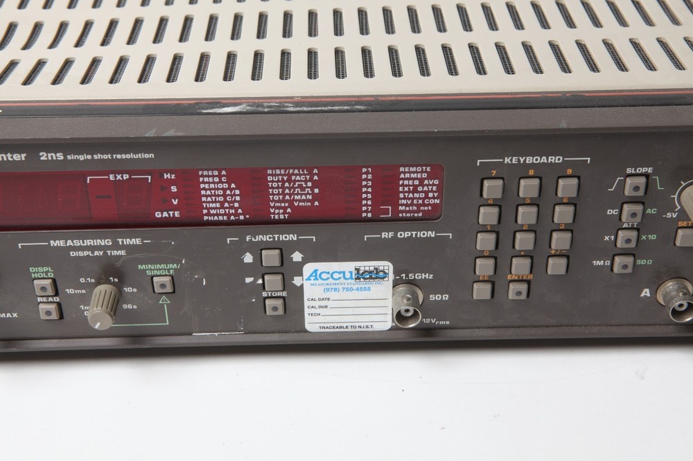 Philips PM6654C 120MHz Frequency High Resolution Counter Timer - Tested Working
