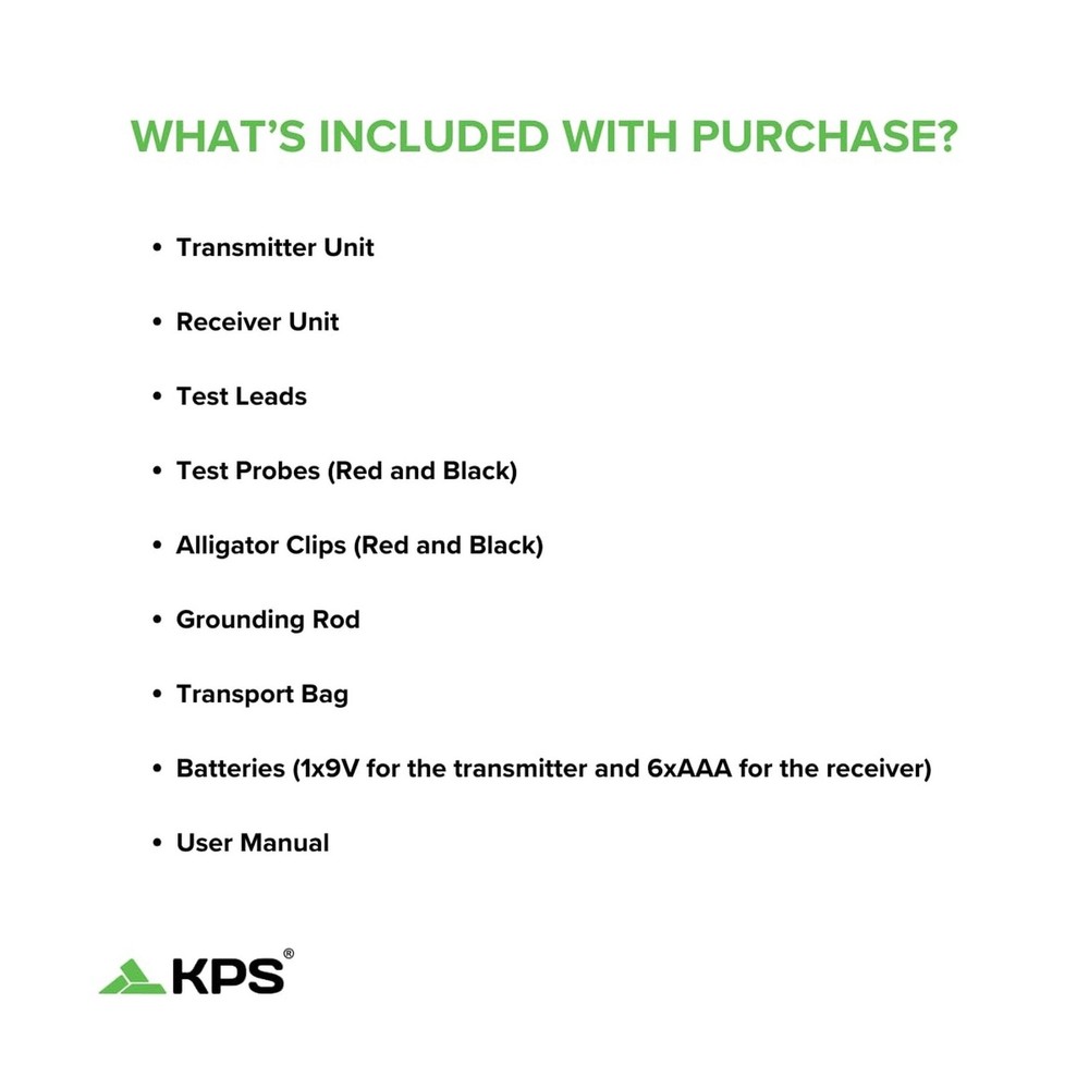 KPS-CC840 Advanced Wire Tracker – Precision Cable and Pipe Detection Tool