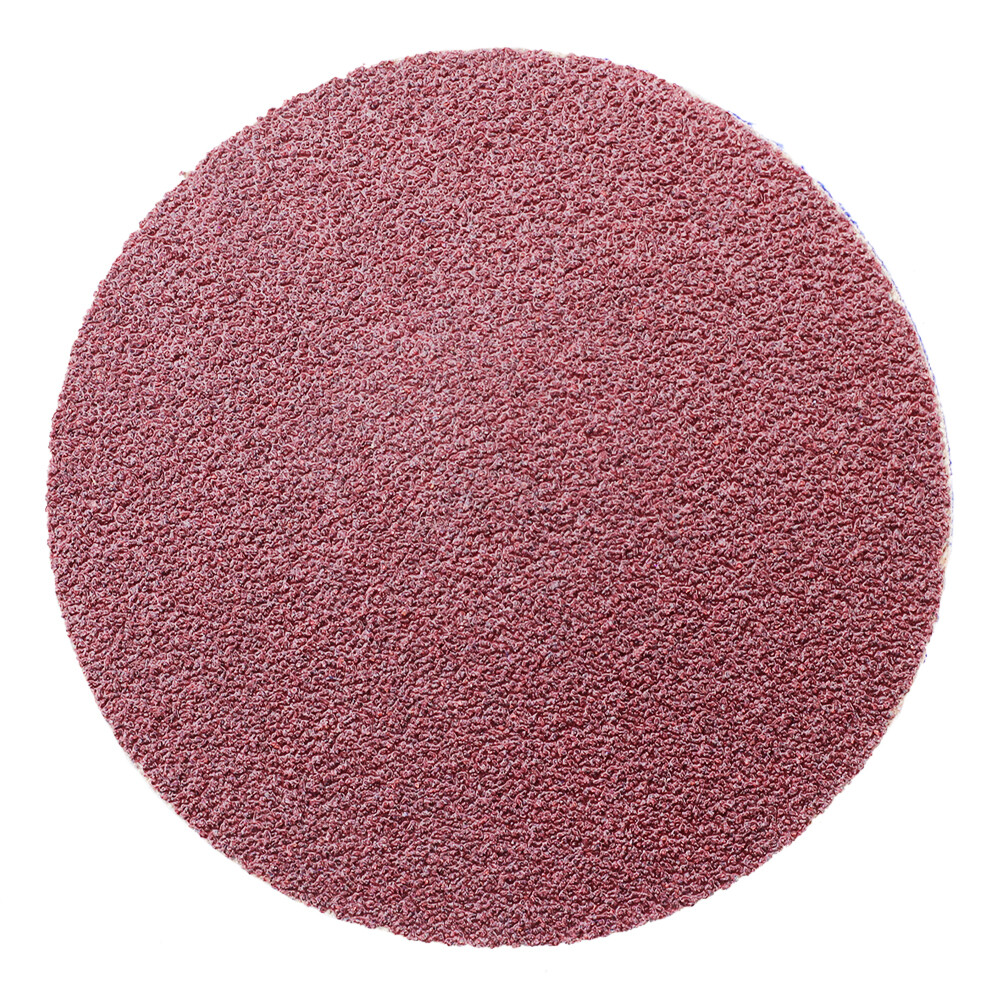 100 Pack - 3" 60 Grit A/O Quick Change Sanding Disc Black Hawk, Type R Roloc