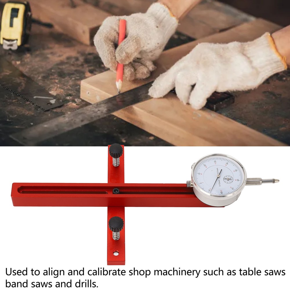 Digital Dial Indicator Table Long Table Saw Gauge Basic Kit For Woodworking AOE
