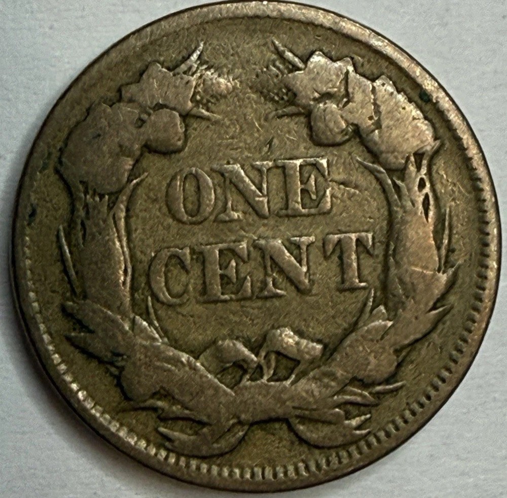 1857 - Flying Eagle Cent - Exact Coin Imaged #FLY48