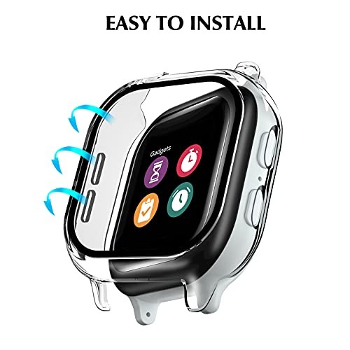 [3-Pack] Case Compatible Screen Protector for Gizmo Watch 2 Clear+Clear+Clear