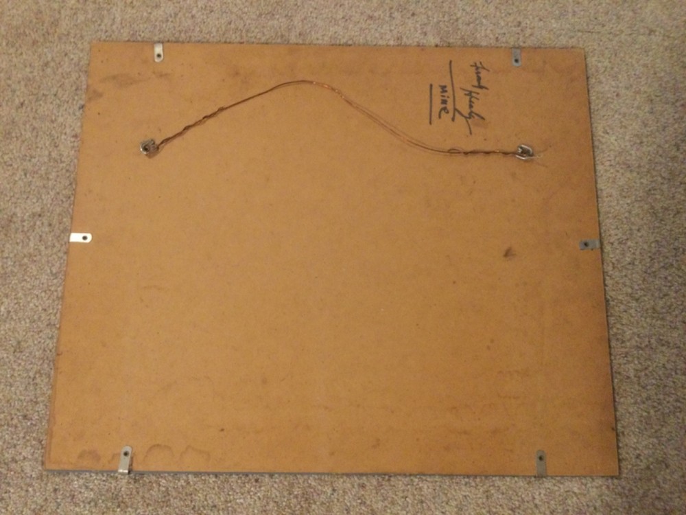 Busch Beer Frameless Mirror 21.5 x 18