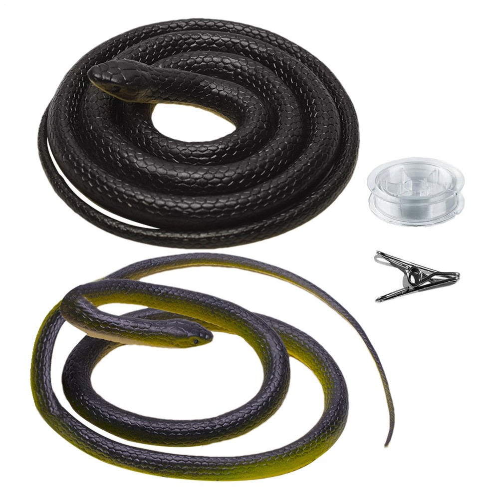 Snake Prank With String Clip,Snake On A String Prank That Chase People Prank Toy