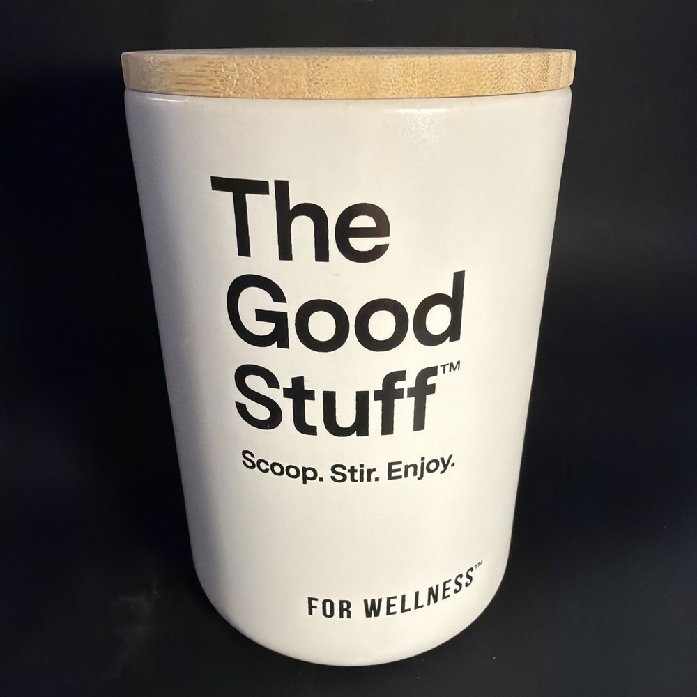 For Wellness Ceramic Canister