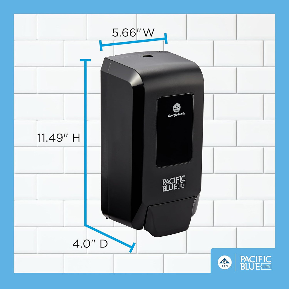 Wall-Mounted Manual Soap/Sanitizer Dispenser - GP PRO, Single Pack