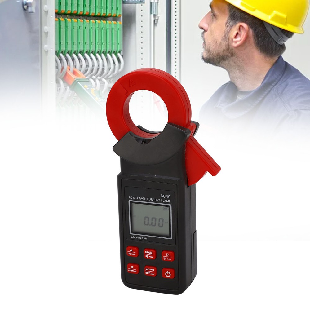 Clamp Current Meter Multifunction High Accuracy AC Leakage Current Clamp Tester