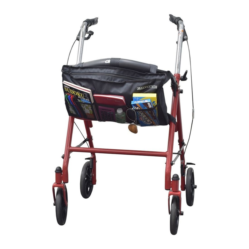 Deluxe Universal Walker/Rollator Bag - Black