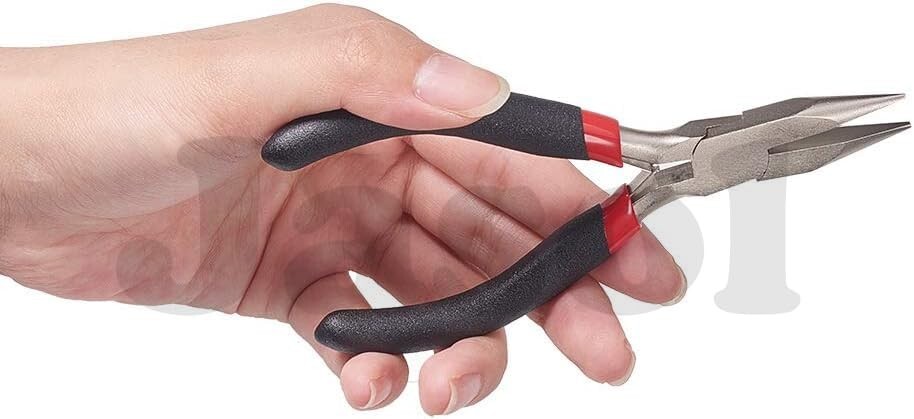 Jewellery Making Pliers Tools Flat Round Side Cutter Combo Tool Kit for Crafts
