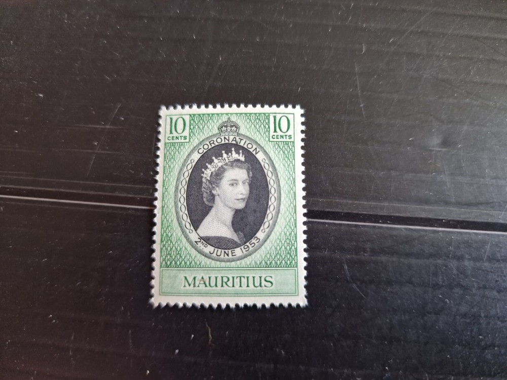 MAURITIUS 1953 SG 291 CORONATION  MNH