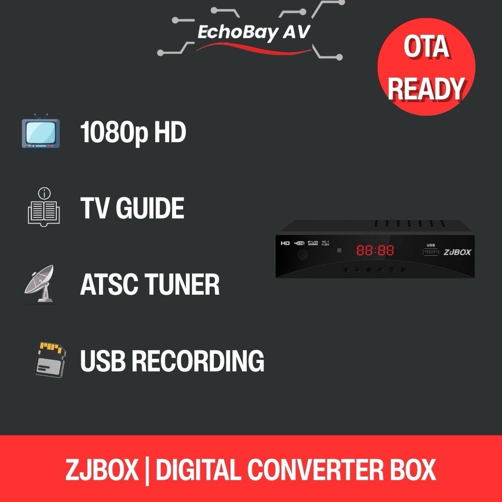 ZJBOX Digital Converter Box for TV