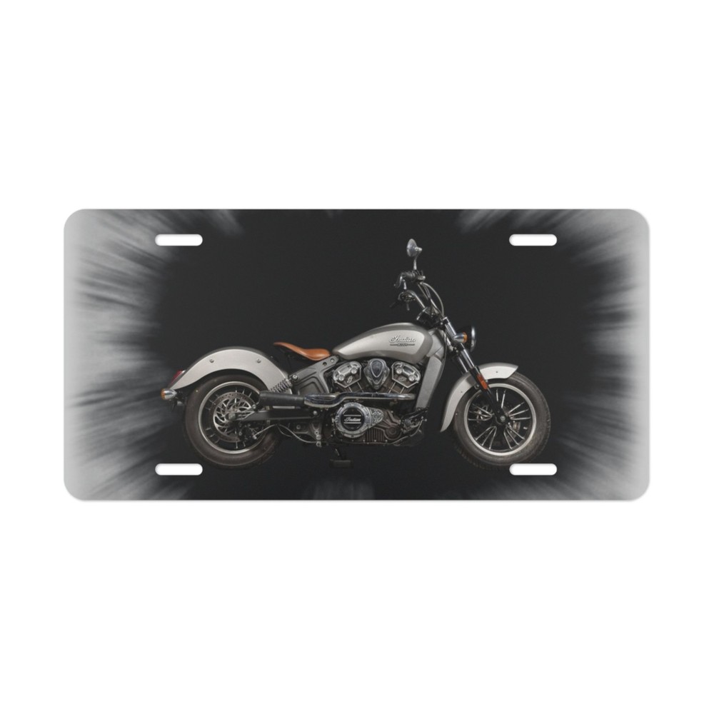 2016 Indian Scout License Plate