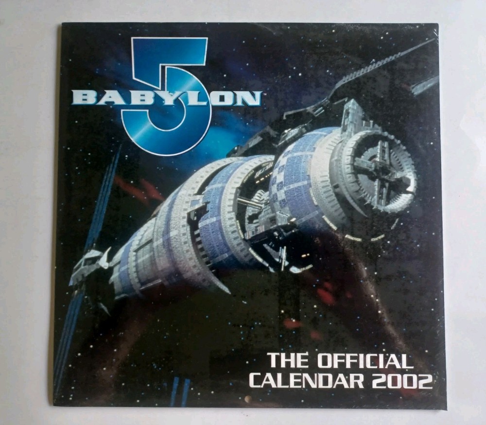 Babylon 5 2002 Official Calendar - SEALED - NEW