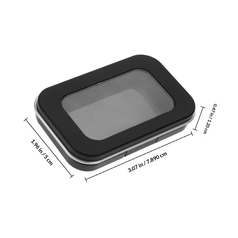 Magnetic Sewing Needle Storage Case with Frosted Needle Holder and Thread Com...