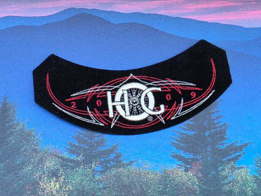 vintage 2009 Harley Davidson Owners Group HOG embroidered Patch